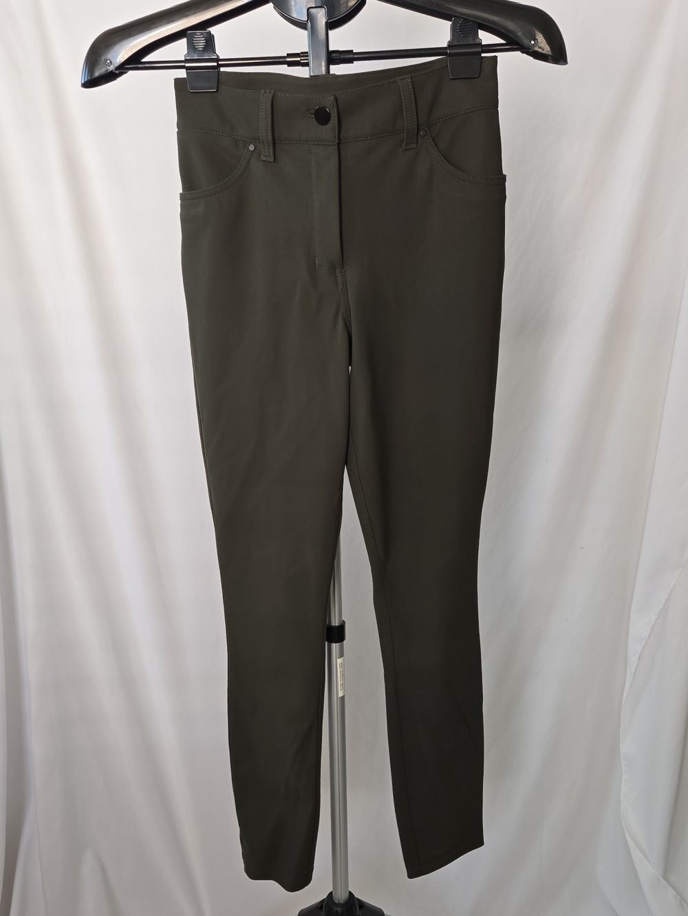 Lululemon City Sleek 5 Pocket 7/8 Pants Dark Olive